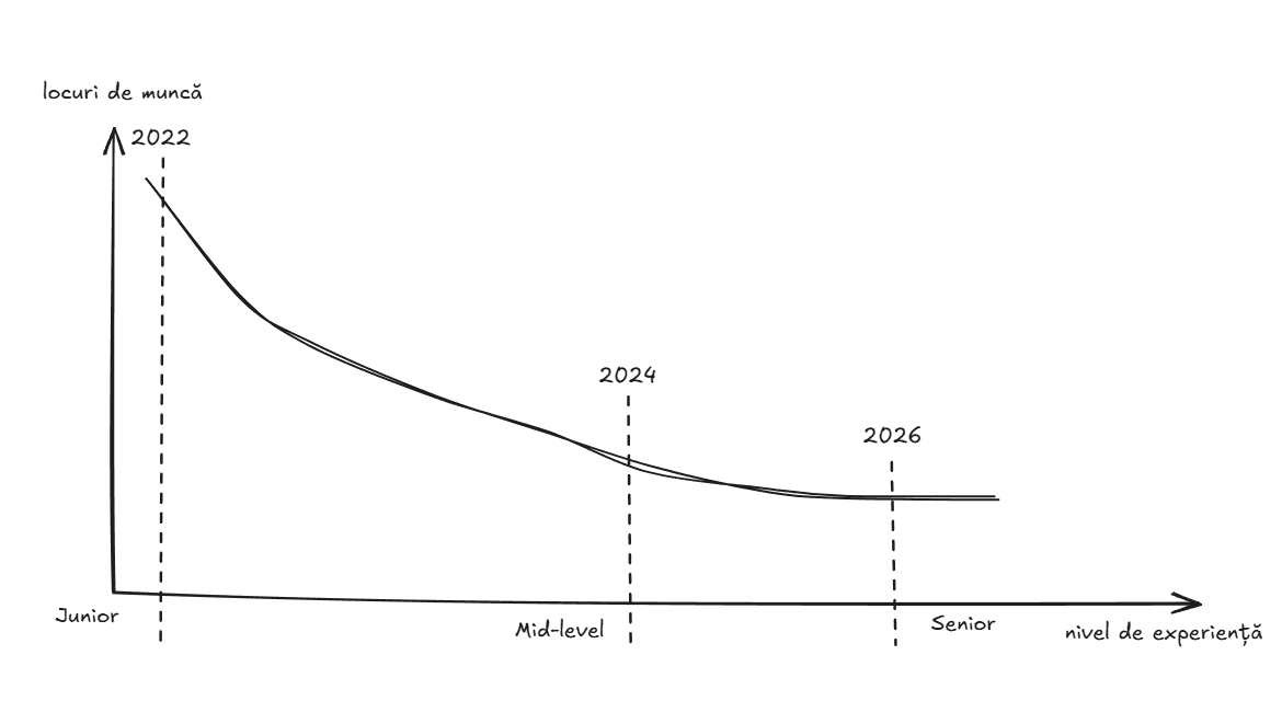 Experiență vs. job-uri disponibile